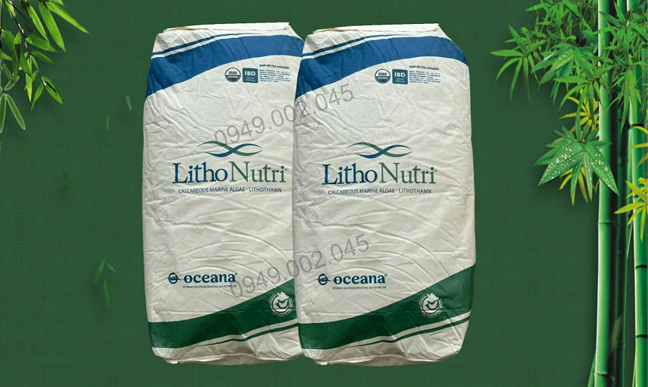 LITHONUTRI - Khoáng hỗn hợp cho tôm cá, nguyên liệu nhập khẩu Brazil